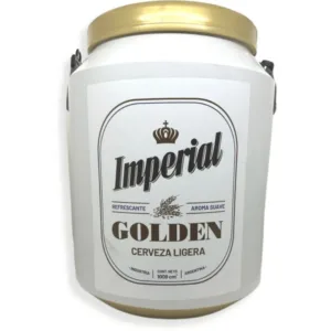 Conservadora De Plástico Blanca Diseño Imperial Golden 12L
