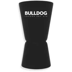 Jigger Diseño Bulldog London Dry de Aluminio Negro 15/30ml