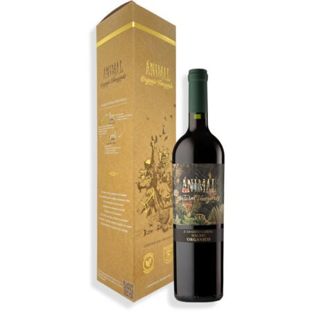 ANIMAL NATURAL VINEYARDS MALBEC ORGÁNICO 750ML C/ESTUCHE