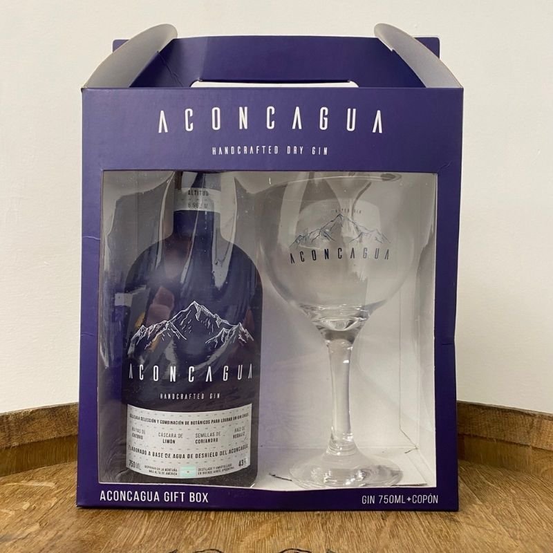 Aconcagua Box Azul 750ml + Copón 600ml c/Estuche - Imagen 4