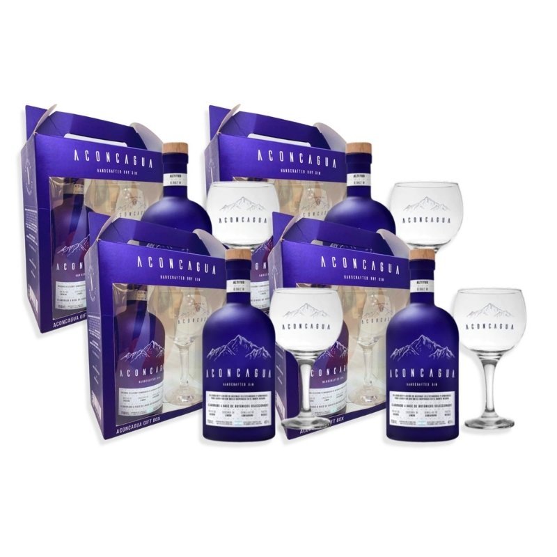 Aconcagua Box Azul 750ml + Copón 600ml c/Estuche - Imagen 2