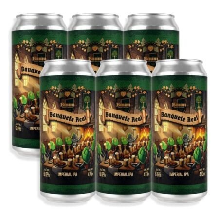 Alternative view of Baum Banquete Real Imperial Ipa Lata 473ml