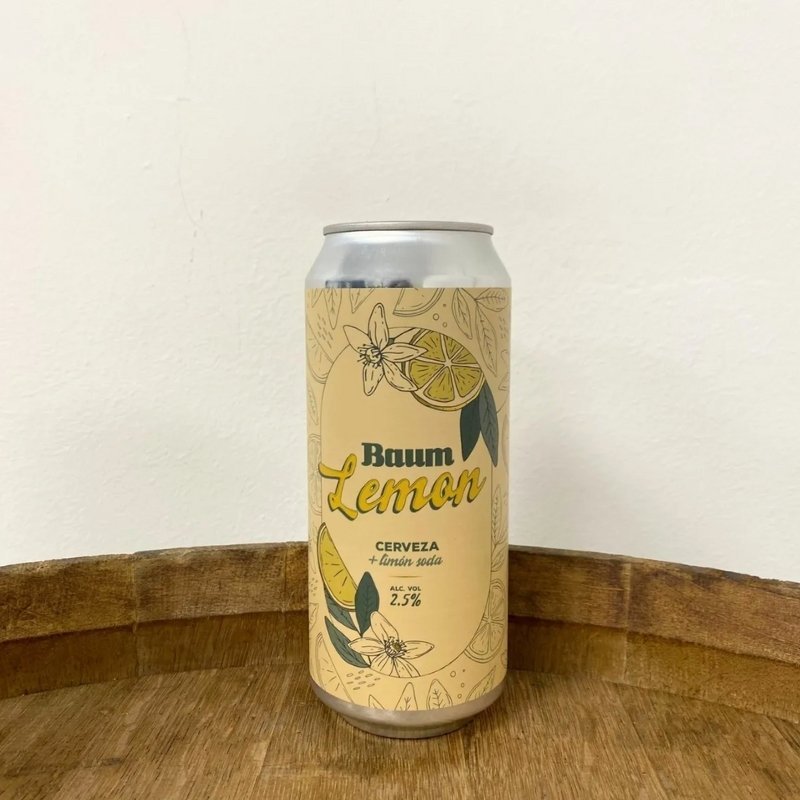 Baum Lemon Soda Lata 473ml - Imagen 4