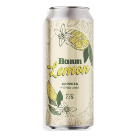 Baum Lemon Soda Lata 473ml