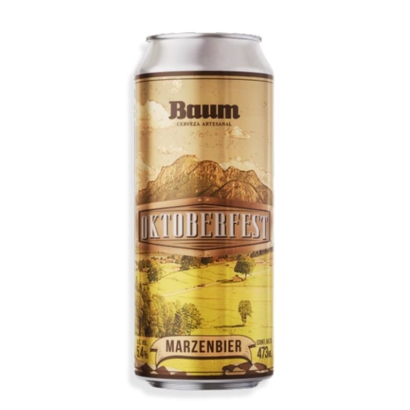 Baum Oktoberfest Marzenbier Lata 473ml