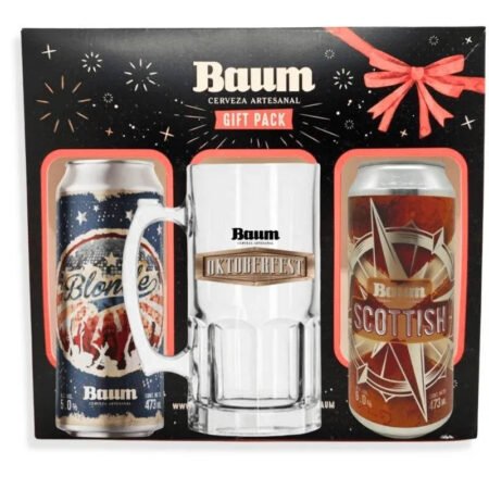 Baum Chopp 500ml + Blonde 473ml + Scottish 473ml Gift Pack