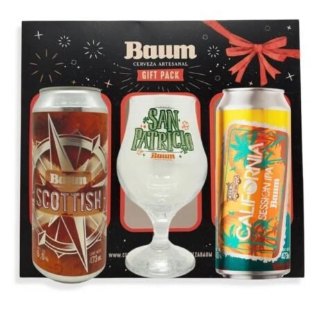 Set Baum Dublin: Copa Baum Dublin 400ml + California 473ml + Scottish 473ml