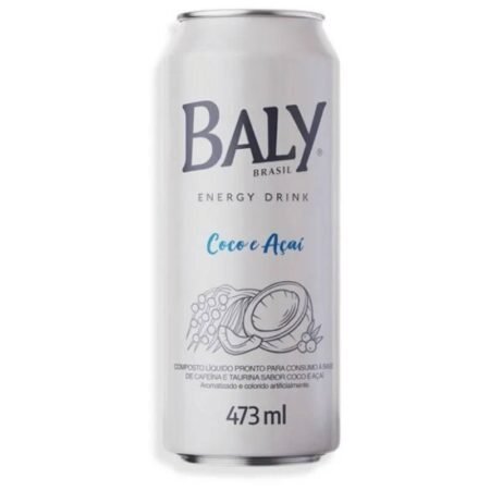 Bebida Energizante Baly Coco Y Açaí 473ml Importado Brasil