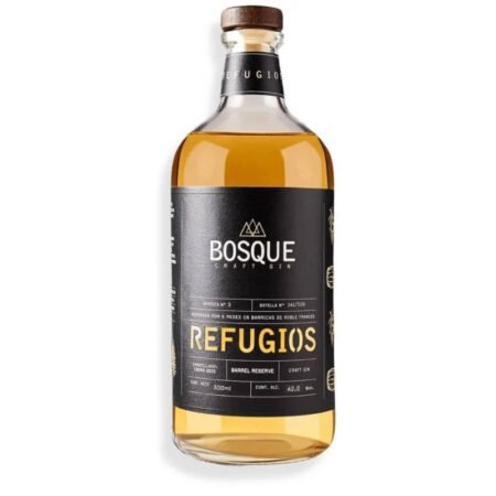 Bosque Refugios Craft Gin Barrel Reserve 500ml + Bolsa
