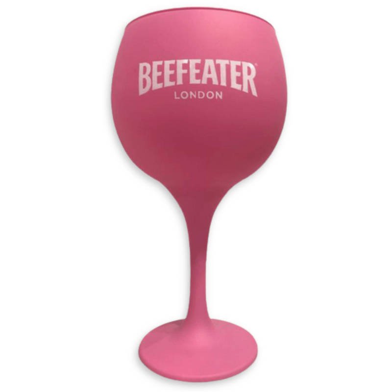 COPA DE VIDRIO BEEFEATER LONDON ROSA 600ML