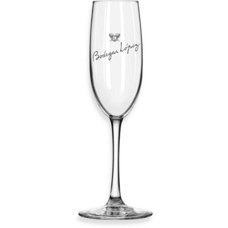 COPA DE VIDRIO LÓPEZ CHAMPAGNE 200ML