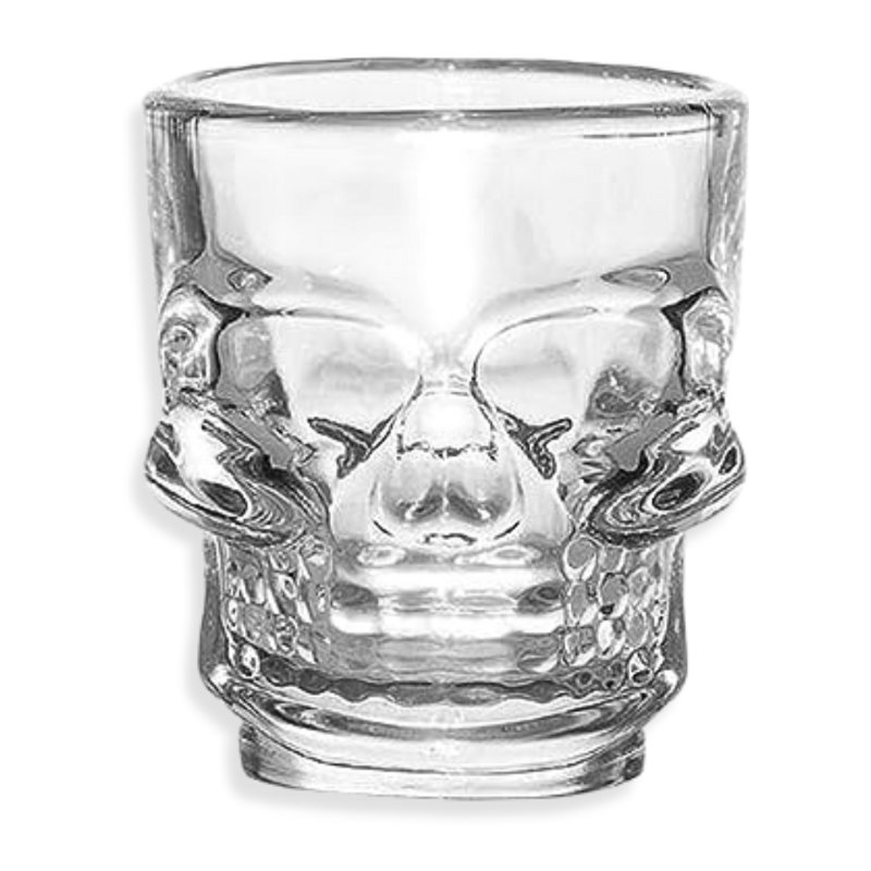 SHOT DE VIDRIO CALAVERA 55ML