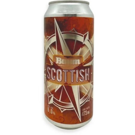 Cerveza Artesanal Roja Baum Scottish Lata 473ml