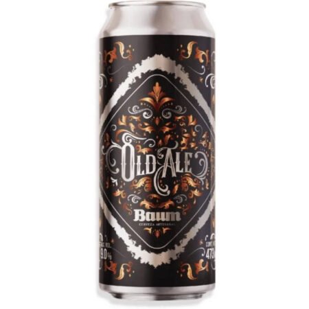 Cerveza Roja Artesanal Baum Old Ale Lata 473ml