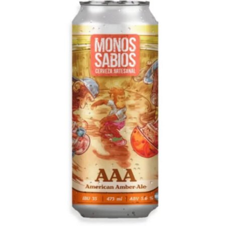 Monos Sabios AAA American Lata 473ml