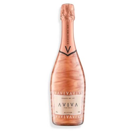 Cocktail Espumante Aviva Glitter Pink Gold 750ml