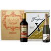 1 CAJA ÁLAMOS MALBEC 750ML + 1 CAJA FREIXENET X DEMI SEC 750ML