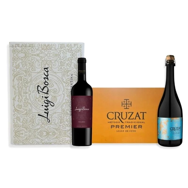 Mix 6u Luigi Bosca Malbec 750ml + 6u Cruzat Dulce 750ml