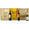 1 CAJA NICASIA VINEYARDS RED BLEND MALBEC 750ML + 1 CAJA DON VALENTÍN LACRADO TINTO BLEND 750ML + 1 CAJA LA FARRUCA GRAN SIDRA 910ML