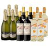 Mix 4u Uxmal Cabernet Malbec 750ml + 4u Cosecha Tardía Blanco 750ml + 4 Norton Extra Brut 750ml