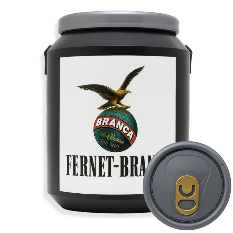 Fernet Branca Conservadora Negra Plátisco 12.000ml - Imagen 2