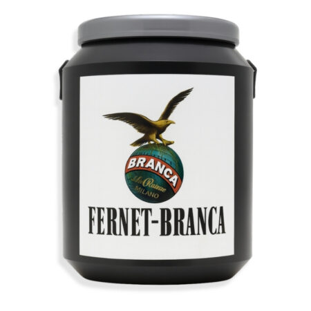 Fernet Branca Conservadora Negra Plátisco 360x280mm 12.000ml + Correa Nylon 1300mm