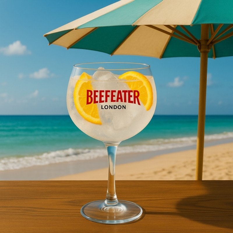 Copa De Vidrio Beefeater London 500ml - Imagen 3