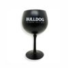 COPA DE VIDRIO BULLDOG NEGRA CHICA 500ML