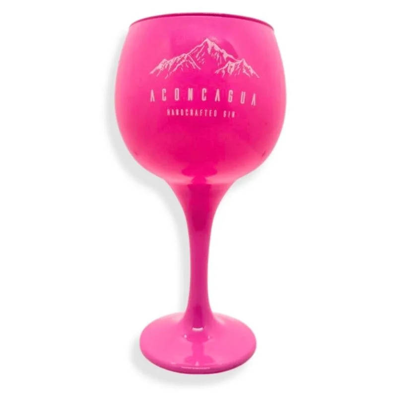 COPA DE VIDRIO ACONCAGUA ROSA 600ML