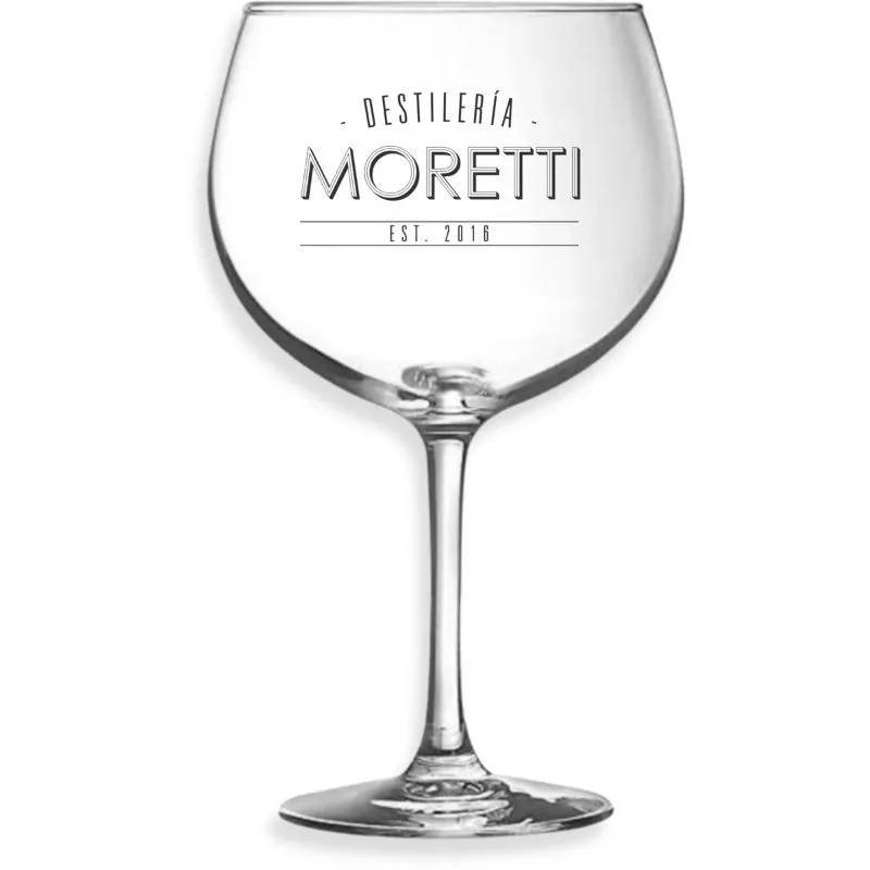 MORETTI DESTILERÍA COPA DE VIDRIO 600ML