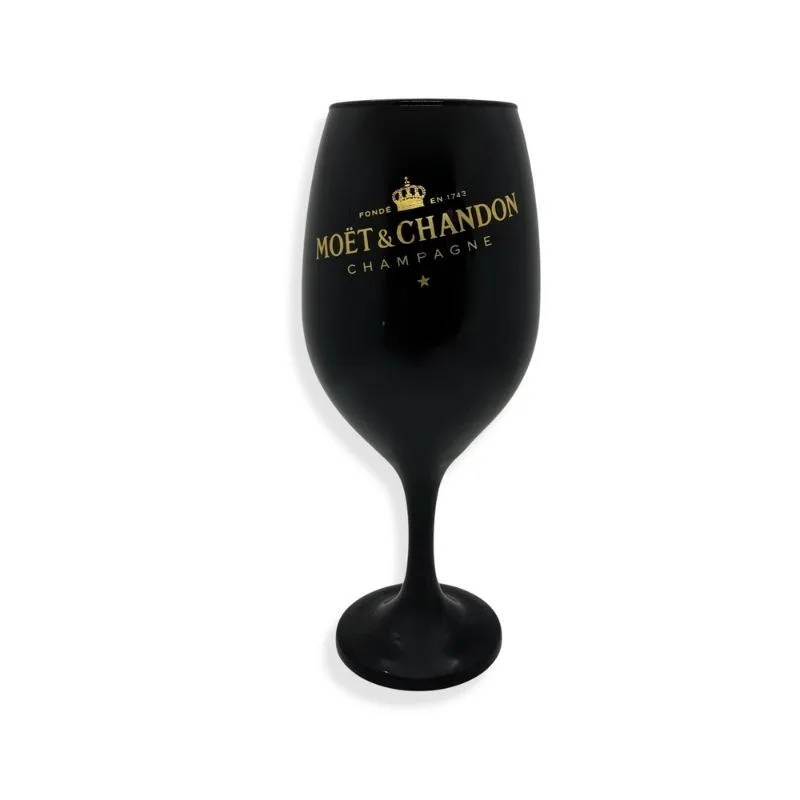 COPA DE VIDRIO MOËT & CHANDON CHAMPAGNE NEGRA 600ML