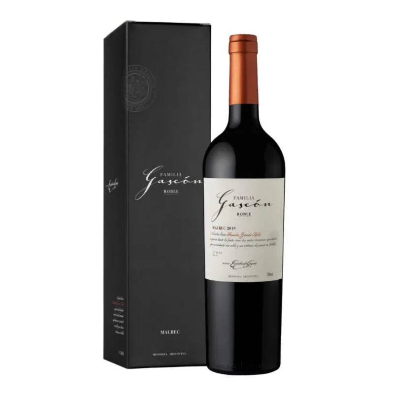 Familia Gascón Roble Malbec 750ml C/estuche