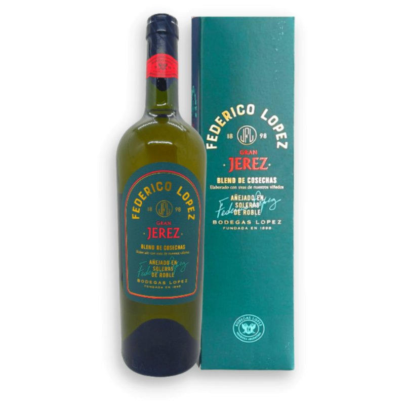 Federico López Jerez Blend De Cosechas 750ml C/Estuche