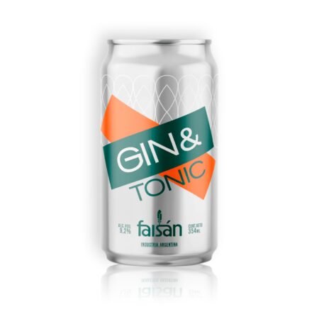 FAISÁN ATRACCIÓN BOTÁNICA GIN & TONIC LATA 354ML