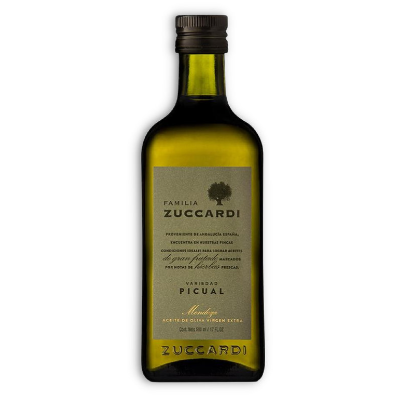 FAMILIA ZUCCARDI ACEITE DE OLIVA VIRGEN EXTRA VARIEDAD PICUAL 500ML