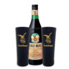 Mix 1u Fernet Branca 750ml +2u Vaso de Vidrio Branca Negro 750ml