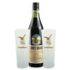 Mix 1u Fernet Branca 750ml + 2u Vaso De Vidrio Branca Blanco 750ml