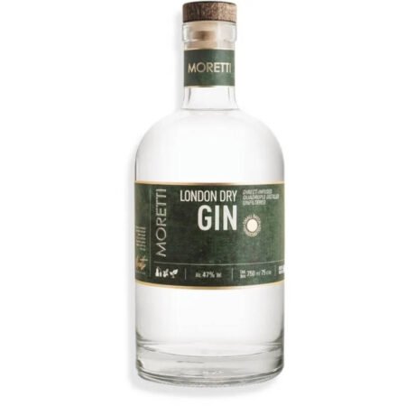 Gin Moretti London Dry Quadruple Distilled 750ml