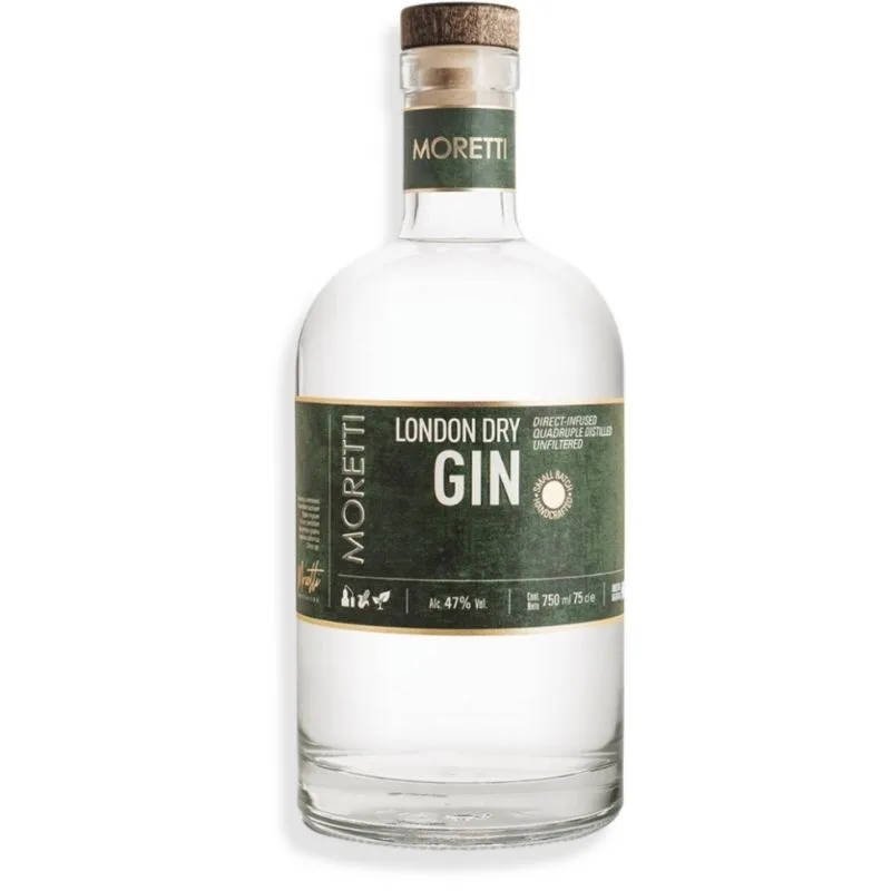 Gin Moretti London Dry Quadruple Distilled 750ml