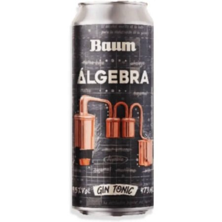 Gin Tonic Baum Álgebra Lata 473ml
