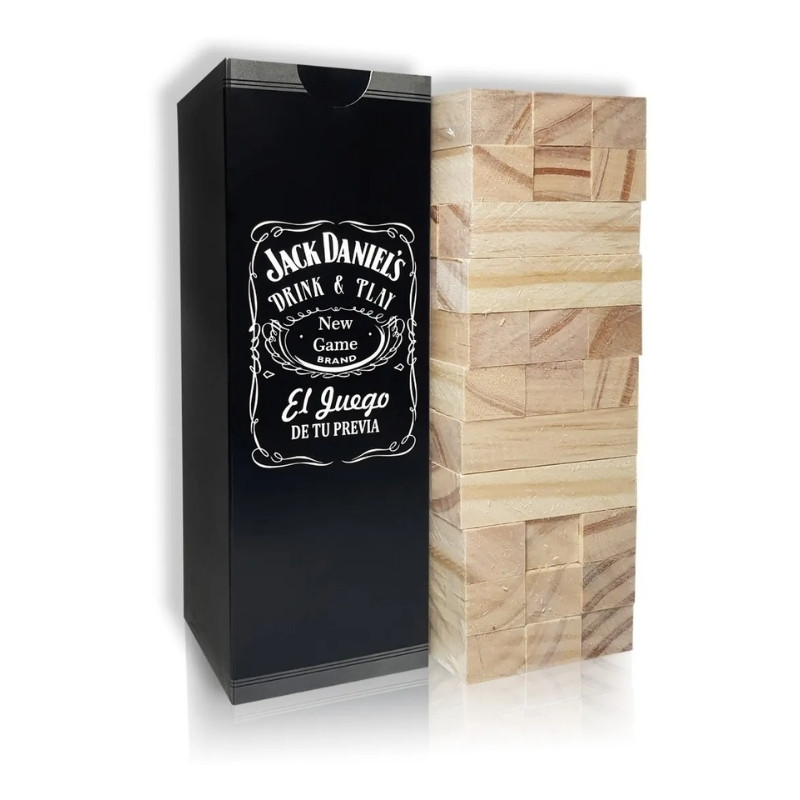 JACK DANIEL´S JENGA EL JUEGO DE TU PREVIA C/ESTUCHE