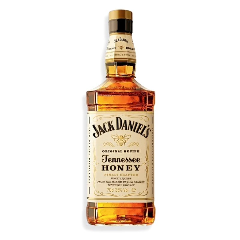 Mix 1u Jack Daniel´s Honey 750ml + 2u Vaso De Vidrio Jack Daniel´s Honey 330ml - Imagen 2