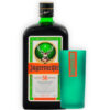 JÄGERMEISTER KRÄUTERLIKÖR 700ML + VASO DE VIDRIO JÄGERMEISTER VERDE 350ML