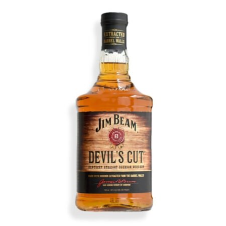 Alternative view of Mix 1u Jim Beam Devil’s Cut + 1u Calavera Botella de Vidrio 750ml