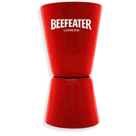JIGGER BEEFEATER ALUMINIO ROJO 15/30ML