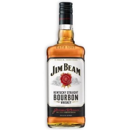 Alternative view of 1u Jim Beam White 750ml + 2u Vaso De Vidrio Whisky Mareado 400ml