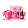 Kit Jasmine Monet  Pink 750ml + Frapera + 2 Copas