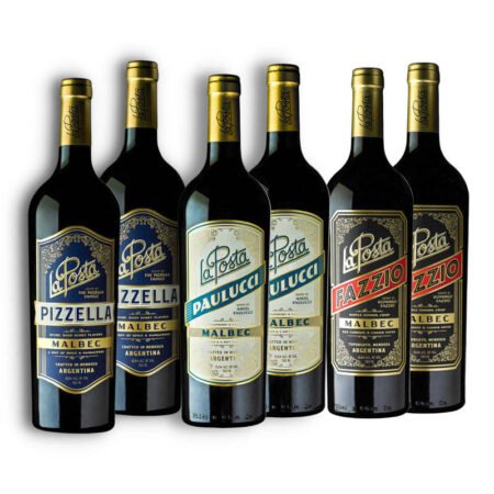 LA POSTA MIX 2U DOMINGO FAZZIO + 2U THE PIZZELLA FAMILY + 2U PAULUCCI CAJA X6U 750ML