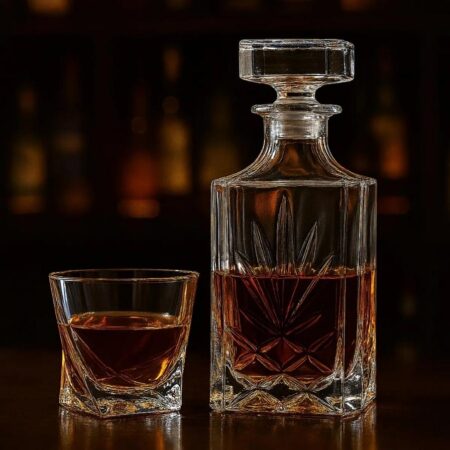 Alternative view of Licorera Whiskera De Vidrio 750ml