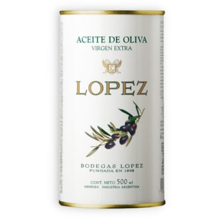 LÓPEZ ACEITE DE OLIVA VIRGEN EXTRA LATA 500ML